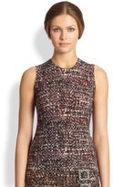 Thumbnail for your product : Dolce & Gabbana Tweed-Print Wool Shell