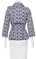 Thumbnail for your product : Kate Spade Printed Double-Breasted Jacket