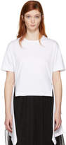Cédric Charlier - T-shirt blanc Hanging Ruffle