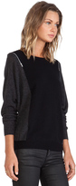 Thumbnail for your product : Autumn Cashmere Color Block Dolan Sweater