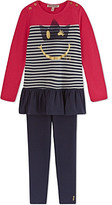 Thumbnail for your product : Juicy Couture Striped dress and leggings set 2-6 years