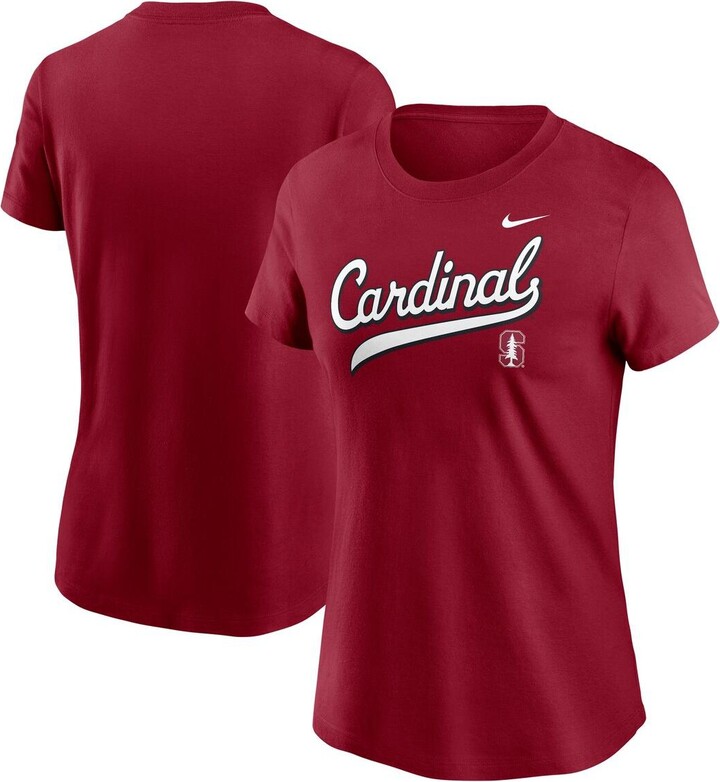 Nike Women's Cardinal Stanford Cardinal Local Script T-Shirt
