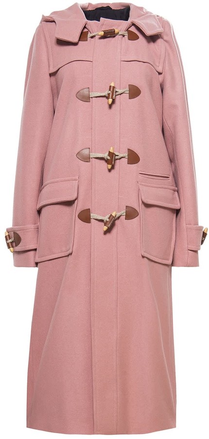 classic lambswool duffel coat