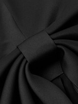 Thumbnail for your product : Jay Godfrey Kings Satin Bow Overskirt Jumpsuit