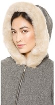 Thumbnail for your product : Clu Faux Fur Hooded Jacket