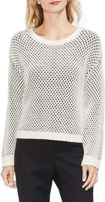 Vince Camuto Textured Stitch Sweater