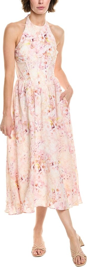 Bardot Kylen Printed Midi Dress