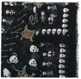 Alexander McQueen 'Voodoo Skull' scarf