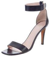 Thumbnail for your product : Celine Embossed Ankle Strap Sandals