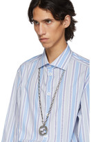 Thumbnail for your product : Gucci Blue Striped Pocket Shirt