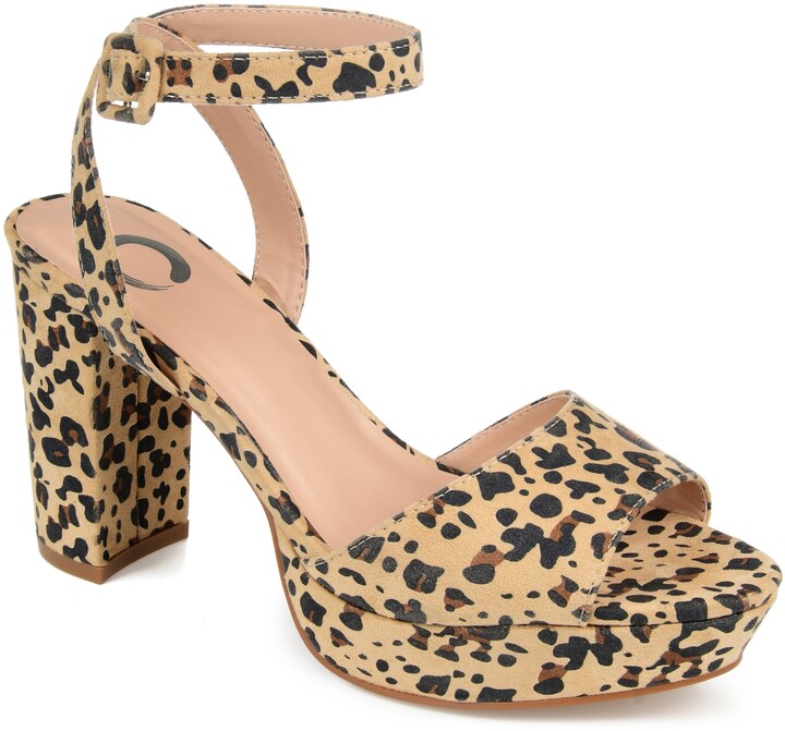 leopard heels size 11