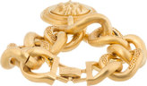 Thumbnail for your product : Versace Gold Medusa Charm Chain Bracelet