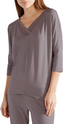 Calvin Klein Stretch-modal Jersey Pajama Top