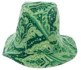 Thumbnail for your product : Dolce & Gabbana Paisley Corduroy Fedora