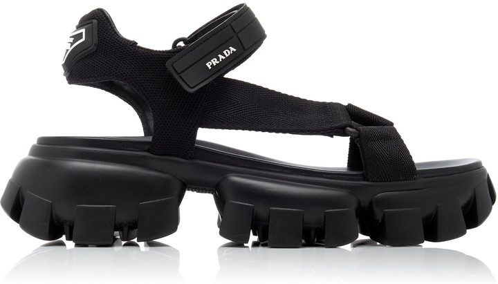 platform sandals rubber sole