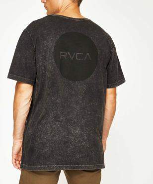 RVCA Motors Acid Short Sleeve T-shirt Black Acid