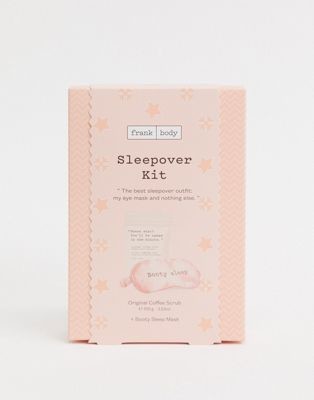 Frank Body Sleepover Kit - 1x Coffee Scrub & 1x Sleep Mask