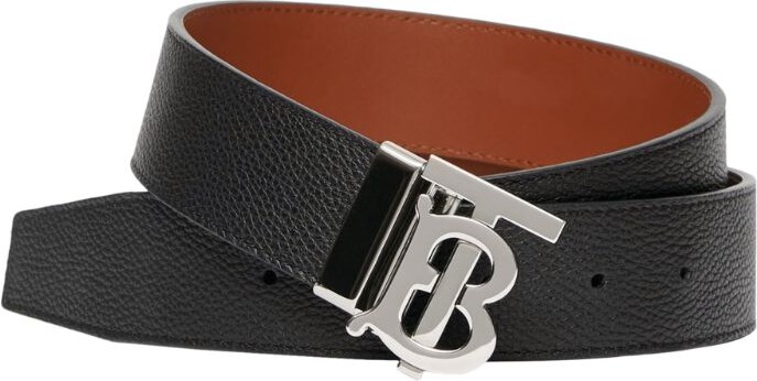Burberry Monogram-Buckle Belt