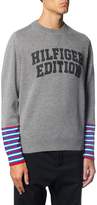 Thumbnail for your product : Tommy Hilfiger Silver Wool Blend Jumper