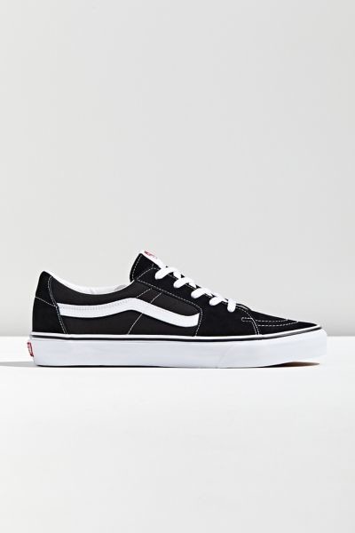 white trainers with black stripe