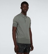 Thumbnail for your product : Tom Ford Short-sleeved cotton polo shirt
