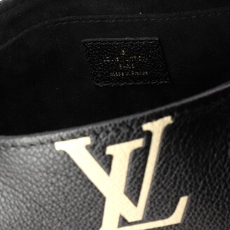 Louis Vuitton Favorite NM Handbag Bicolor Monogram Empreinte Giant Black
