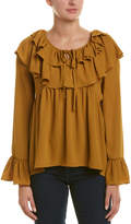 Thumbnail for your product : Moon River Ruffle Top