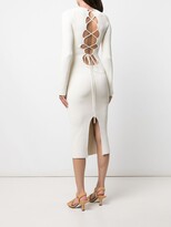 Thumbnail for your product : KHAITE The Vivia knitted dress