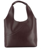 Thumbnail for your product : Hogan Plum Purple Leather Shoulder Bag