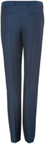 Thumbnail for your product : HUGO Navy Virgin Wool-Silk Amaro/Heise Pants Gr. 48