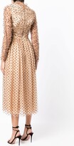 Thumbnail for your product : macgraw Reminisce polka-dot tulle midi dress