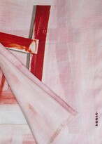 Thumbnail for your product : Akris Ohayo-Print Cashmere-Silk Scarf
