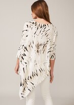 Thumbnail for your product : Phase Eight Sabrah Shadow Palm Print Knit