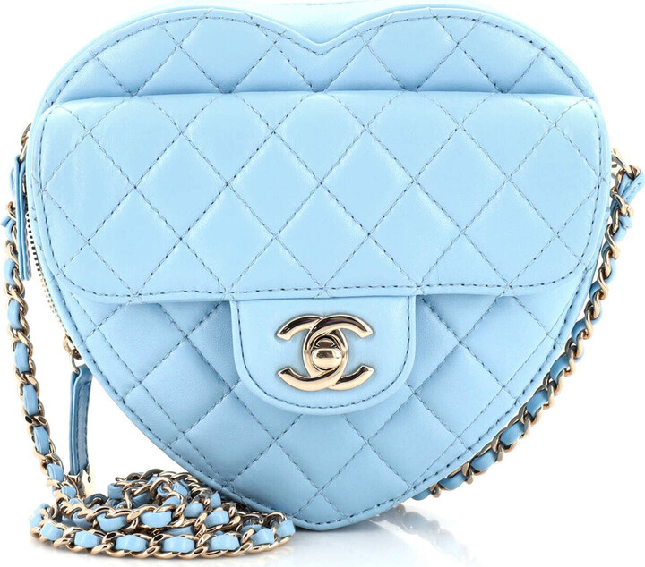 MODA ARCHIVE X REBAG Pre-Owned Chanel CC In Love Quilted Leather Heart Bag  - ShopStyle