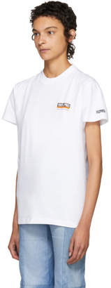 Vetements White 100% Pro Standard T-Shirt