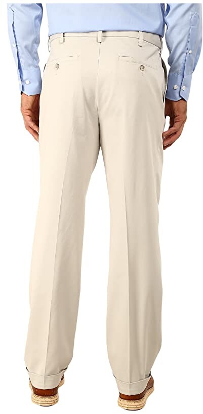 Dockers Comfort Khaki Stretch Relaxed Fit Pleated - ShopStyle Casual Pants