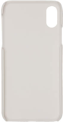 Off-White White Diagonal iPhone X Case