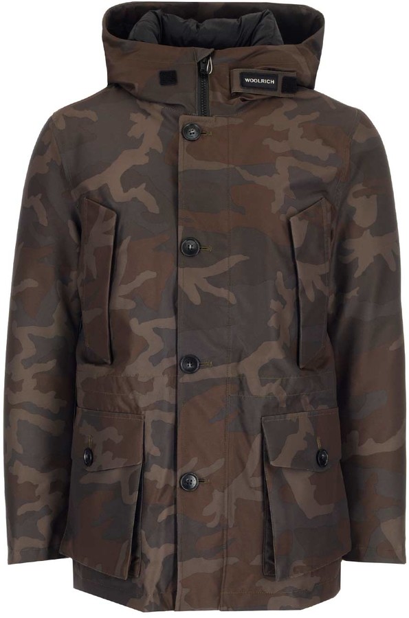 woolrich camo jacket