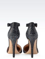Thumbnail for your product : Giorgio Armani Printed Leather T-Strap Pump