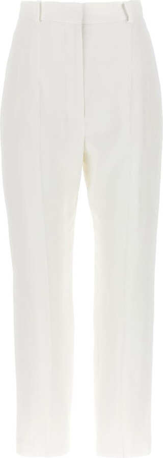 Alexander McQueen Women's White Pants