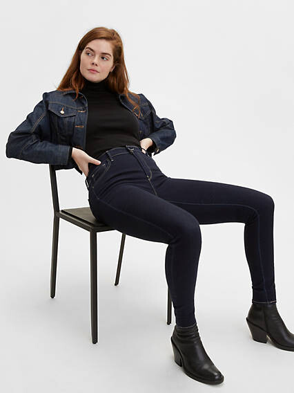 Levi's 720 High Rise Super Skinny Women's Jeans - Indigo Atlas - ShopStyle