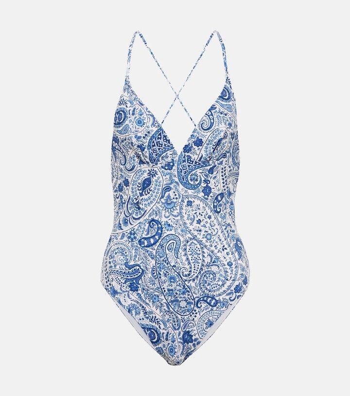 Etro Paisley swimsuit ShopStyle