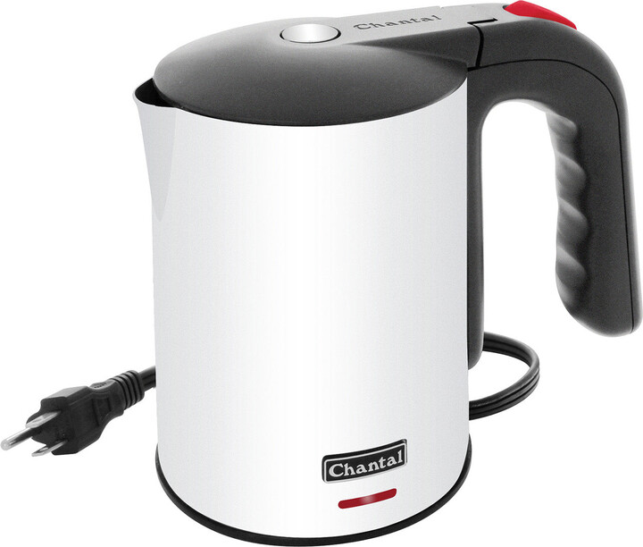 Chantal Colbie Ekettle Electric Water Kettle, 18.5 ounce, Glossy White