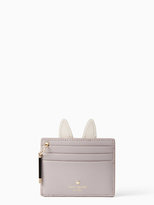 Thumbnail for your product : Kate Spade Make magic rabbit in a hat card case