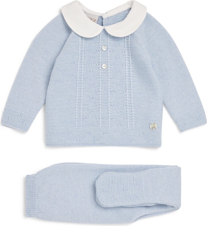 Paz Rodriguez Knitted Top and Leggings Set