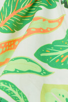 Thumbnail for your product : Solid & Striped The Elle Reversible Printed Bikini Top - Green