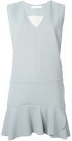 Thumbnail for your product : See by Chloe flared hem dress - women - Polyester/Spandex/Elastane/Viscose - 44