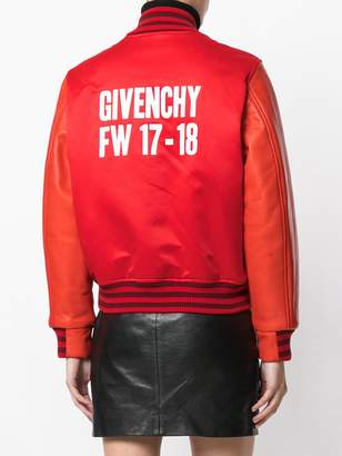 Givenchy fitted bomber jacket