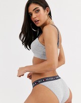 Thumbnail for your product : Tommy Hilfiger Authentic logo brief in grey