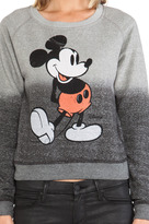 Thumbnail for your product : Junk Food 1415 Junk Food Mickey Mouse Ombre Pullover